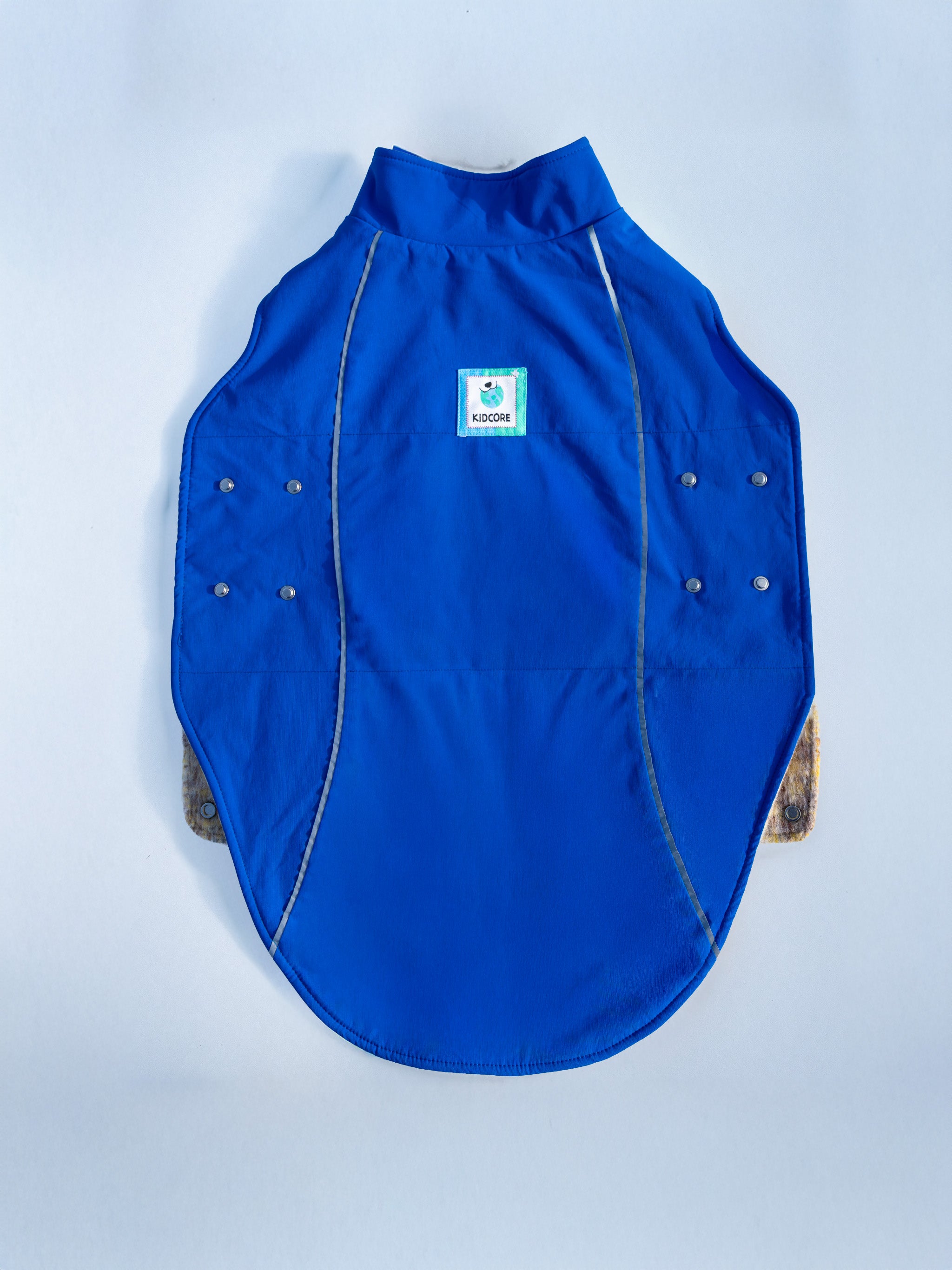KIDCORE Premium Reversible Vest | Alpaca Wool & Waterproof Dog Raincoa